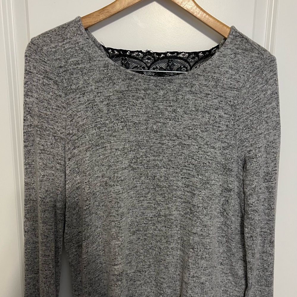 Vero Moda Gray Long Sleeve Women's Top